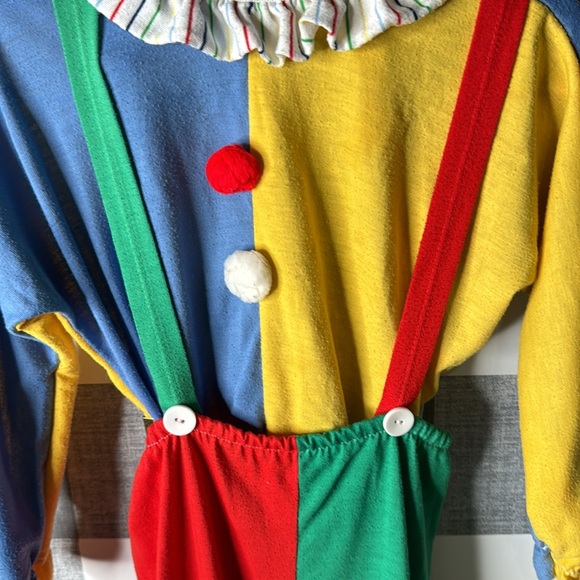 Vtg Kids Clown Costume - Picture 4 of 5